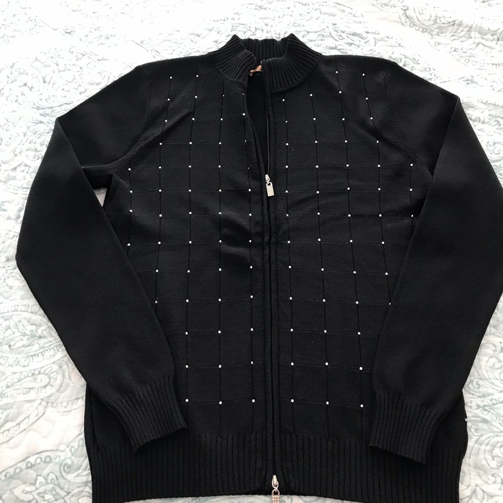 Belldini zippered sweater